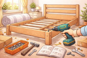 zelf bed maken, bed maken